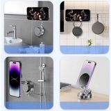 Redclick T28 Vakum Özellikli Dönebilen Magnetik Mutfak Masa Banyo Araç Telefon Tutucu - Siyah