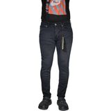 Redcode Jeans Erkek Likralı Büyük Beden Kot Pantolon - Gri - Siyah - 34