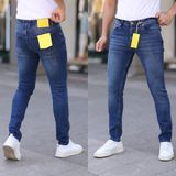 Redcode Jeans Erkek Likralı Slim Fit Jean-Kot Pantolon - Mavi-87139 - 38