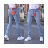Redcode Jeans Erkek Likralı Slim Fit Kot Pantolon-Jean - 32 - Mavi-BE104