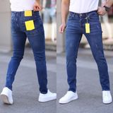 Redcode Jeans Erkek Likralı Slim Fit Kot Pantolon-Jean - 34 - Mavi-BE104