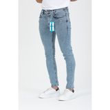 Redcode Jeans Erkek Slim Fit Likralı Kot Pantolon - Açık Mavi - 38