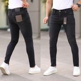 Redcode Jeans Erkek Yırtık Model Likralı Kot Pantolon - 30 - Siyah