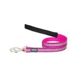 Reddingo Fosforlu Kemik Desenli 20 Mm Pembe Uzatma Köpek Tasması