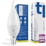 Redeem Plus C37A E14 Mum Ampul, Titreşimsiz, Göz Konforu, 581 Lümen, Ilık Beyaz, 3000 Kelvin