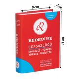 Redhouse Turkce Ingilizce Cep Sozlugu Mavi 493 Sayfa 1 Adet 22.000 Red House Ingilizce Sozluk Mini Boy Cep