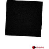 Redi Ridi Kare Bandana Düz Renkler - Standart - Siyah