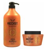 Redist 1000 ml + Argan Saç Bakım Maskesi 500 ml Argan Saç Bakım Seti Argan Şampuan