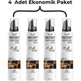 Redist 4 Adet Milk Therapy Saç Bakım Köpüğü 200 ml – Nemlendirici ve Yumuşatıcı Bakım