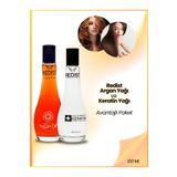 Redist Argan Yağı 100ml + Keratinli Saç Bakım Yağı 100 Ml