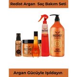Redist Argan Yağı Destekli Set 5'li | Sağlıklı ve Parlak Saçlara Özel