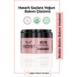 Redist Biotin Hacim Veren Saç Bakım Maskesi Saç Tellerini Güçlendirir 250 Ml