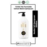 Redist Saç Dökülme Karşıtı Hızlı Uzamaya Yardımcı Güçlendirici 12IN1 Şampuan Vegan 1000 ml