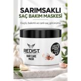 Redist Sarımsaklı Saç Bakım Maskesi 475 ml – Yoğun Nem Ve Parlaklık Saç Dökülmesini Destekler