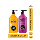 Redist Tuzsuz Brezilya Şampuanı Ve Kremi – Keratin Bakımı Için Özel Set (1000 ML)