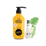 Redist Tuzsuz Saç Bakim Şampuanı 1000 ml Ve Keratinli Saç Bakım Yağı 100 ml