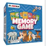 Redka Hafıza Kartları Hayvanlar - Redka Hafıza Oyunu Memory Oyunu - Eğitici Kart Oyunu