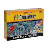 Redka /KumToys Ebru Sanatı Başlangıç Seti Eğitici Dvd'li