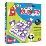 Redka Renkli Küpler Q-Bitz Magic Cube Eğlenceli Tasarım ve Zeka Geliştirici 2-4 Oyuncu İçin
