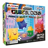 Redka Wooden Cube Blocks - Redka Ahşap Küp Bloklar - Akıl Ve Zeka Oyunu - Görsel Oyun