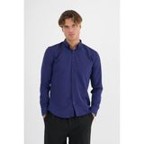 Redline Flex Slim Fit Yumuşak Kolay Ütü Nefes Alan Erkek Gömlek - 2XL - Parlament