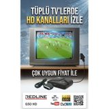 Redline G50 Uydu Alıcısı Ve Tüplü Tv İçin Av Kablosu Dahil