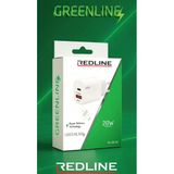 Redline Gl-20-Ac Whıte Charge Şarj Başlığı Usb + Type-C Girişli, Kablosu Yoktur