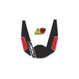 Redline Grafik ADV350 Karbon Kırmızı Tasarım Çamurluk 3D Kabartmalı Pad Sticker Etiket Redlinegrafik