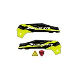 Redline Grafik BAJAJ Dominar D250 -400 AKSESUAR YAN 3D KABARTMALI SARI DAMLA STİCKER