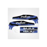 Redline Grafik BAJAJ Pulsar NS200 AKSESUAR ŞASE 3D KABARTMALI DAMLA STİCKER MAVİ