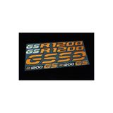 Redline Grafik BMW R1200 GS Reflektifli Turuncu Adventure Sticker Set
