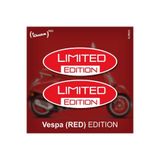Redline Grafik Limited Edition Vespa Red Serisi 3D Sticker