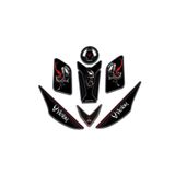 Redline Grafik Mondial Drift L Full Venom Edition Tank Pad Set Full Redlinegrafik