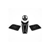 Redline Grafik Mondial Drift L Tank Pad Set Siyah-gümüş tasarım