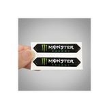 Redline Grafik Monster 3D Arma Sticker Yapıştırma 2 Adet