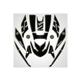 Redline Grafik Redlinegrafik Xmax 2014-2017 Uyumlu Full Body kit Sticker Pad Siyah Sarı