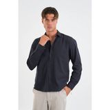 Redline Infinity Erkek Comfort Fit Gömlek Lacivert - XL