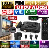 Redline Multibox Tüplü Tv Full Hd Mini Gold Scart Uydu Alıcısı – Tkgs, Wifi Destekli, 5000 Kanal, 64 Uydu