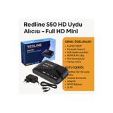Redline S50 HD Full HD Dijital Uydu Alıcısı – Kompakt Mini Tasarım, HDMI & USB Destekli