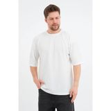Redline Sway Erkek Oversize Tişört - Beyaz