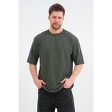 Redline Sway Erkek Oversize Tişört - Haki - M