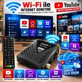 Redline Tüplü Tv Uyumlu Multibox Mbs-55 Hd Full Hd Mini Uydu Alıcısı Dahili Wifi Youtube 5000 Kanal Bluetooth Kumanda