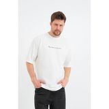 Redline Valor Erkek Oversize Tişört - Beyaz