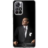 Redmi 10 Uyumlu Ufka Bakan Lider Atatürk Baskılı Silikon Kılıf