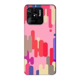 Redmi 10C Pop Art Pembe Telefon Kılıfı, cssst823589505