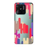 Redmi 10C Pop Art Şeffaf Telefon Kılıfı, cssst823589667