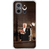 Redmi 12C Uyumlu Atatürk İlk Meclis Konuşması Baskılı Silikon Kılıf
