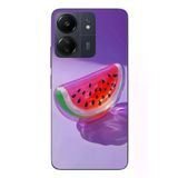 Redmi 13C Uyumlu Karpuz Jelibon Baskılı Silikon Kılıf