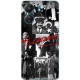 Redmi 13C Uyumlu Kırmızı Mustafa Kemal Atatürk İmza Baskılı Silikon Kılıf