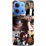 Redmi 15C Uyumlu Atatürk İstiklal Panoraması Baskılı Silikon Kılıf